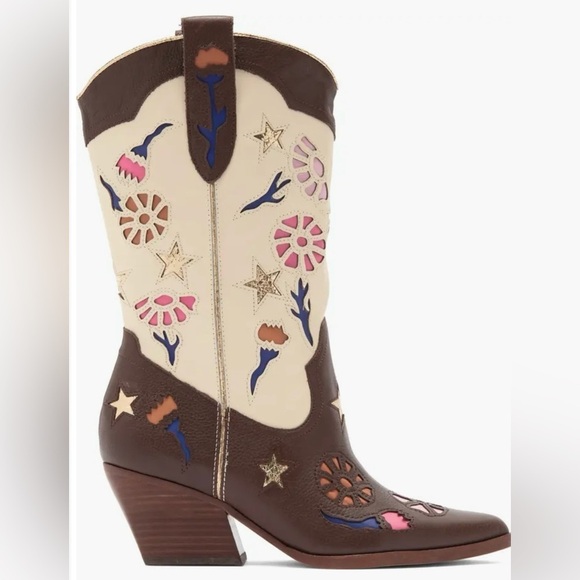 Dolce Vita Women's Lassie Western Boot Sz 7.5 Espresso - Picture 12 of 14